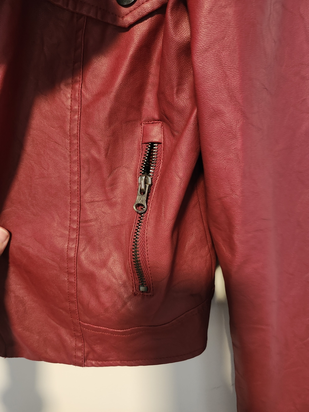 Volcom Faux Leather Jacket - Picture 3 of 10